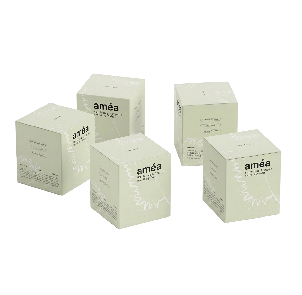 Améa — skincare packaging boxes