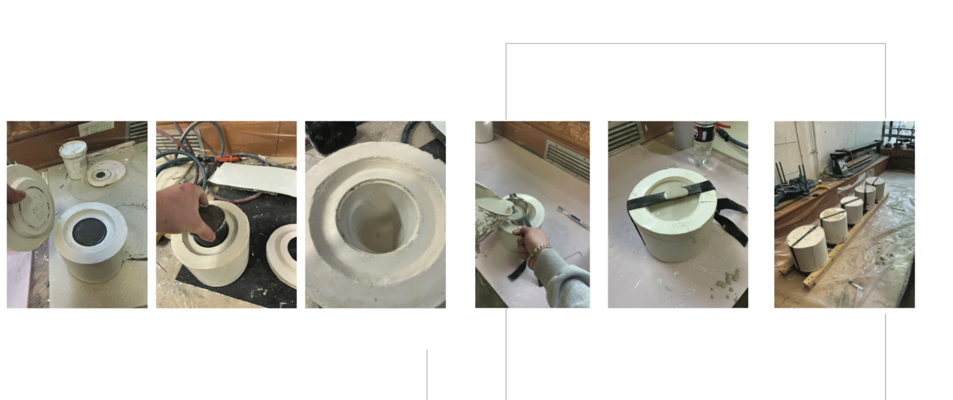 Mould assembly and slip casting setup