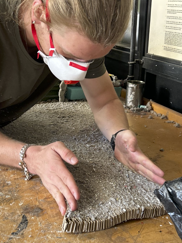 DEP-CELL — workshop fabrication of a panel