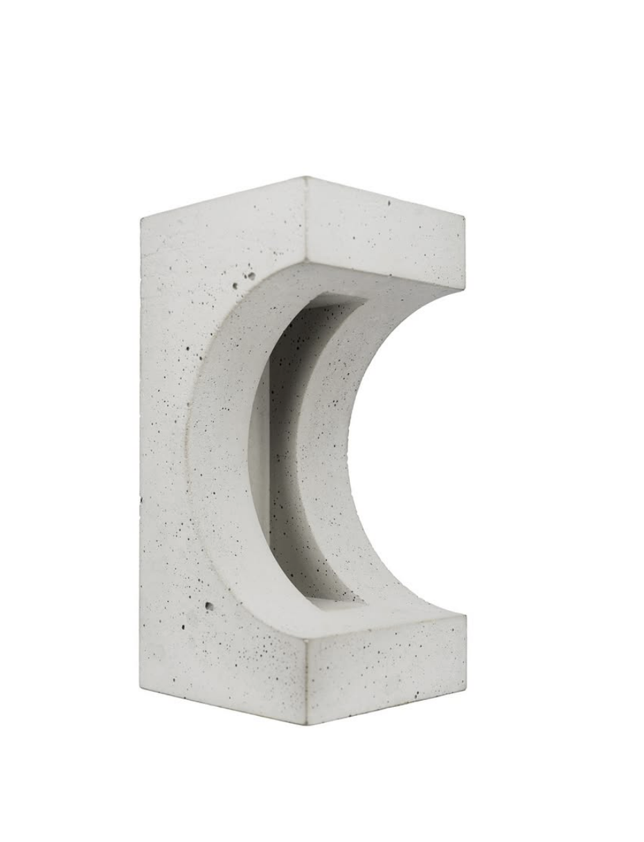 Steel Deck — concrete bookstand form study